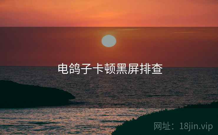电鸽子卡顿黑屏排查