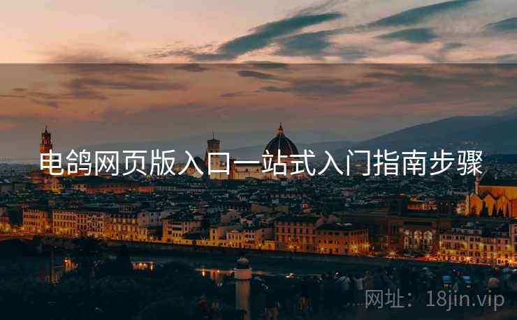 电鸽网页版入口一站式入门指南步骤