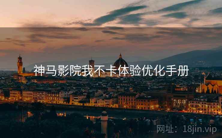 神马影院我不卡体验优化手册
