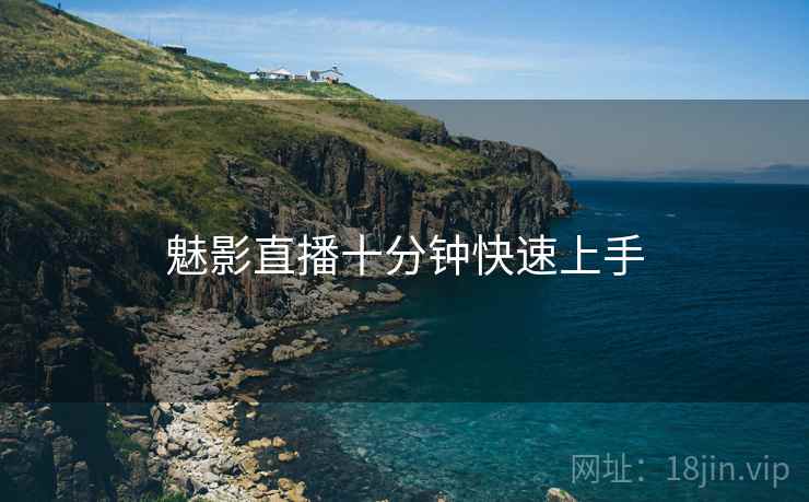 魅影直播十分钟快速上手