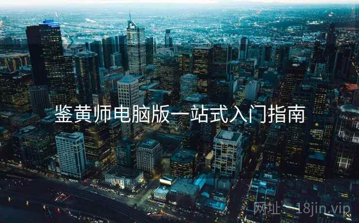 鉴黄师电脑版一站式入门指南